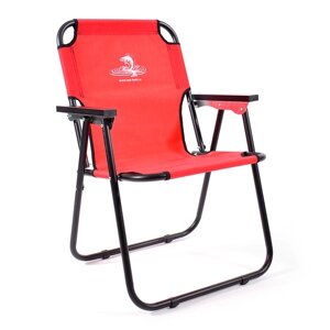 Кресло-шезлонг КЕДР SK-08 (сталь, красный)