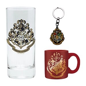 Набор подарочный Harry Potter – Hogwarts: бокал (290 мл. брелок + кружка (110 мл.) (ABYPCK154)