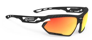 Очки велосипедные rudy project fotonyk carbonium/bumpers black - polar 3FX HDR MLS orange, SP456419-0000