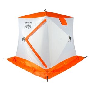 Палатка-куб для зимней рыбалки КУБ 2 (PK-01) трехслойная
