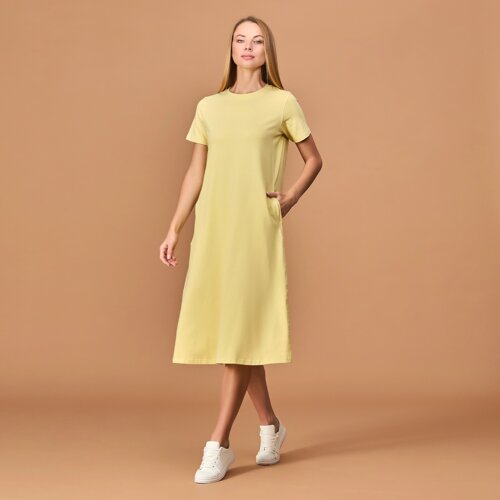 Платье Massimo, желтое