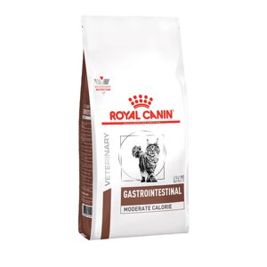 Royal Canin Gastrointestinal Moderate Calorie GIM35 S/O Сухой диетический корм для кошек при нарушении пищеварения, 2 кг