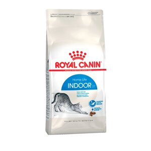 Royal Canin Indoor 27 Home Life Сухой корм для домашних кошек в возрасте от 1 до 7 лет, 4 кг