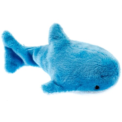 Rurri Игрушка для кошек Акула с погремушкой, 10 см