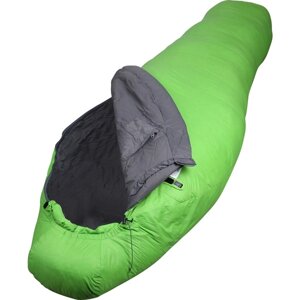 Спальный мешок СПЛАВ Adventure Comfort 205 (лайм, пуховый)