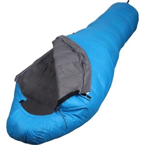 Спальный мешок СПЛАВ Adventure Light 190 (голубой, пуховый)