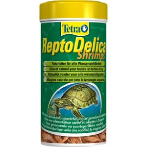 Tetra Fauna ReptoDelica Shrimps Корм для водных черепах с креветками, бн. 250мл