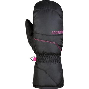 Варежки Snowlife Scratch Mitten Glove W Black/Pink