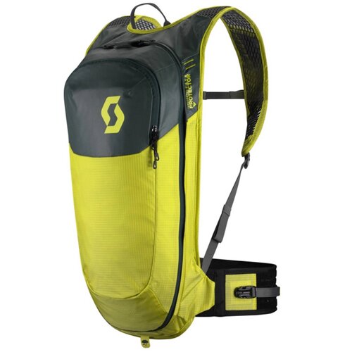 Велорюкзак SCOTT Trail Protect Airflex FR'10L, sulphur yellow/smoked green, ES281111-6871