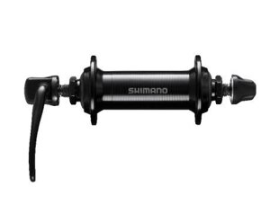 Велосипедная втулка Shimano TX500, передняя, 36 отверстий, v-brake, чёрный, EHBTX500AAL