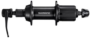 Велосипедная втулка SHIMANO TX500, задняя, под кассету, 32Н, 8/9 скоростей, чёрный, EFHTX5008BZAL