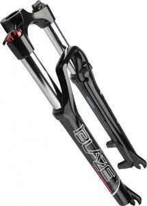 Вилка велосипедная RST Blaze ML 27.5"х28,6 пружинно-эластомерная, 100 мм, D, черная, 1-0201