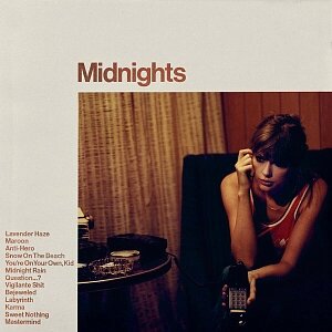 Виниловая пластинка Taylor Swift – Midnights Coloured Viny [Blood Moon Edition]LP)