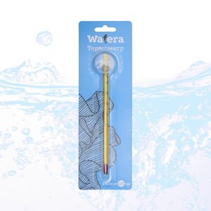 WATERA Термометр для пресноводных и морских аквариумов, длина 15 см