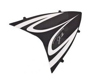 Заглушка вентиляционная для велошлема rudy project wingspan TAIL COVER WHITE silver, C0000255