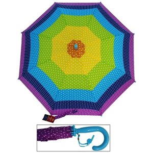 Детский зонт-трость Rain-Brella полуавтомат 216/голубой