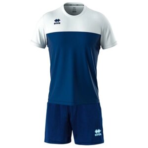 Форма Errea волейбольная, шорты и футболка, размер L , синий, белый
