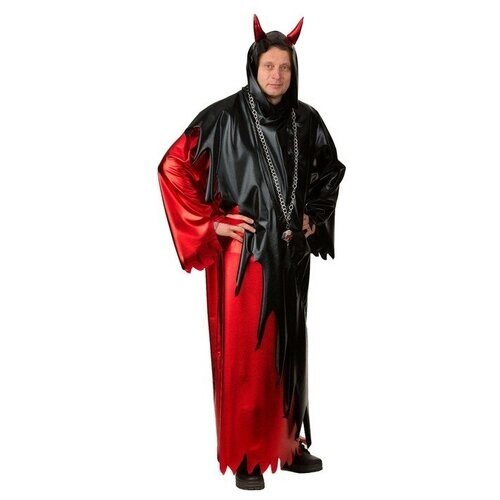 Карнавальный костюм «Дьявол», рубашка, р. 50-52, рост 182 см