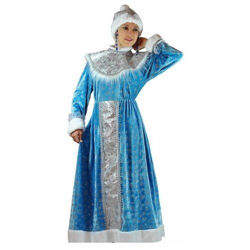 Карнавальный костюм Снегурочка взрослый, 46-48 размер