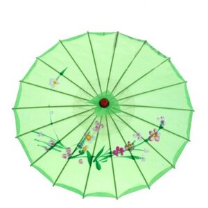 Китайский зонт-трость с магнолией, зонтик от солнца в азиатском стиле