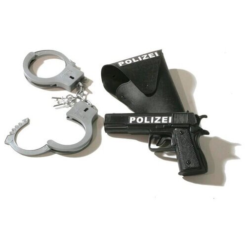 Наручники и оружие полицейского (5409)