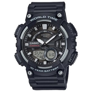 Наручные часы CASIO AEQ-110W-1A, черный