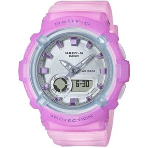 Наручные часы CASIO Casio BGA-280-6A, фиолетовый, розовый