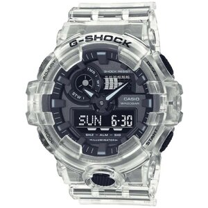 Наручные часы CASIO Часы Casio GA-700SKE-7A, серебряный