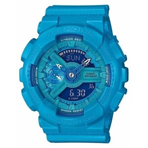 Наручные часы CASIO GMA-S110VC-2A, голубой
