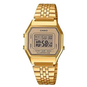Наручные часы CASIO LA-680WGA-9, золотой