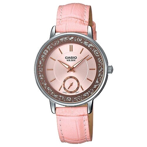 Наручные часы CASIO LTP-E408L-4A, розовый