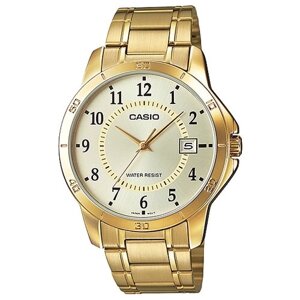 Наручные часы CASIO MTP-V004G-9B, золотой