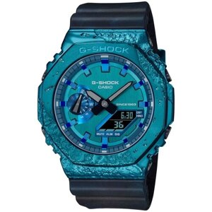 Наручные часы CASIO Наручные часы Casio G-Shock GM-2140GEM-2A, синий, черный