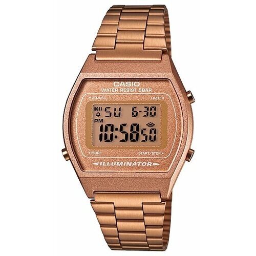 Наручные часы CASIO Vintage B640WC-5AEF, розовый, золотой