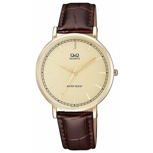 Наручные часы Q&Q Q978 J100, коричневый