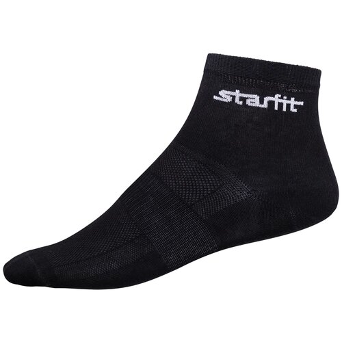Носки Starfit, размер 35-38, черный, 2 пары