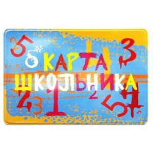 Обложка-карман для проездного билета DPSkanc, мультиколор