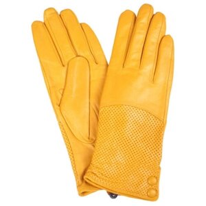 Перчатки Pitas демисезонные, размер 7, желтый