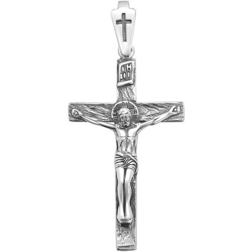 Подвеска-крест из серебра яхонт Ювелирный Арт. 186588
