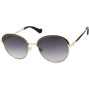 Солнцезащитные очки Enni Marco, круглые, оправа: металл, градиентные, для женщин