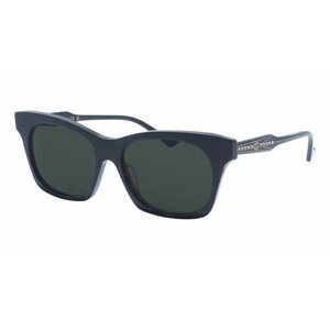 Солнцезащитные очки GUCCI, квадратные, с защитой от УФ, для женщин, черный