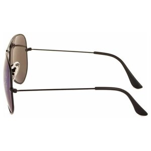 Солнцезащитные очки Loris, авиаторы, оправа: металл, черный