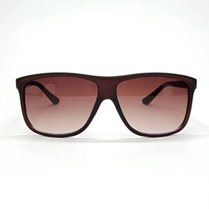 Солнцезащитные очки Miramax, квадратные, ударопрочные, поляризационные, устойчивые к появлению царапин, с защитой от УФ, для мужчин, коричневый