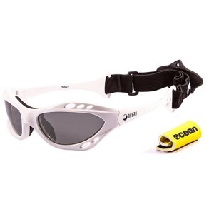 Солнцезащитные очки OCEAN, овальные, спортивные, ударопрочные, поляризационные, с защитой от УФ, устойчивые к появлению царапин, белый