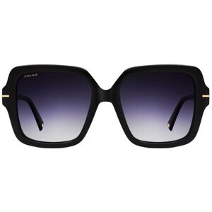 Солнцезащитные очки POLAR, квадратные, градиентные, с защитой от УФ, поляризационные, для женщин, черный