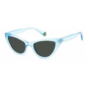 Солнцезащитные очки Polaroid, кошачий глаз, поляризационные, для женщин