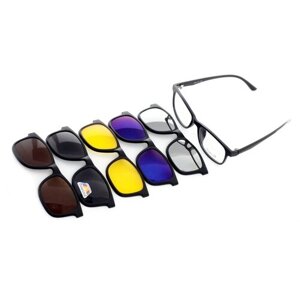 Солнцезащитные очки с магнитными насадками Santarelli 5 в 1