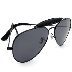 Солнцезащитные очки Smakhtin'S eyewear & accessories, авиаторы, с защитой от УФ, черный