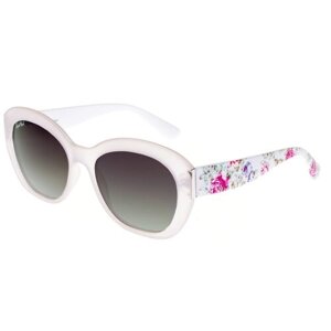 Солнцезащитные очки StyleMark, бабочка, оправа: металл, поляризационные, с защитой от УФ, градиентные, устойчивые к появлению царапин, для женщин, разноцветный