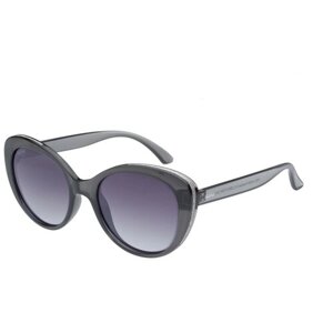 Солнцезащитные очки StyleMark, бабочка, поляризационные, с защитой от УФ, градиентные, устойчивые к появлению царапин, для женщин, серый